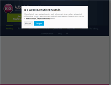 Tablet Screenshot of ko-autosiskola.hu